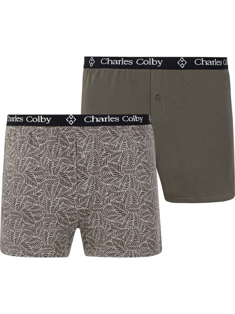 Große Größen 2Er Pack Boxershorts LORD HAWKINS, Herren, grau, Größe: 3XL, Baumwolle/Polyester, Happy Size DE Men von Charles Colby