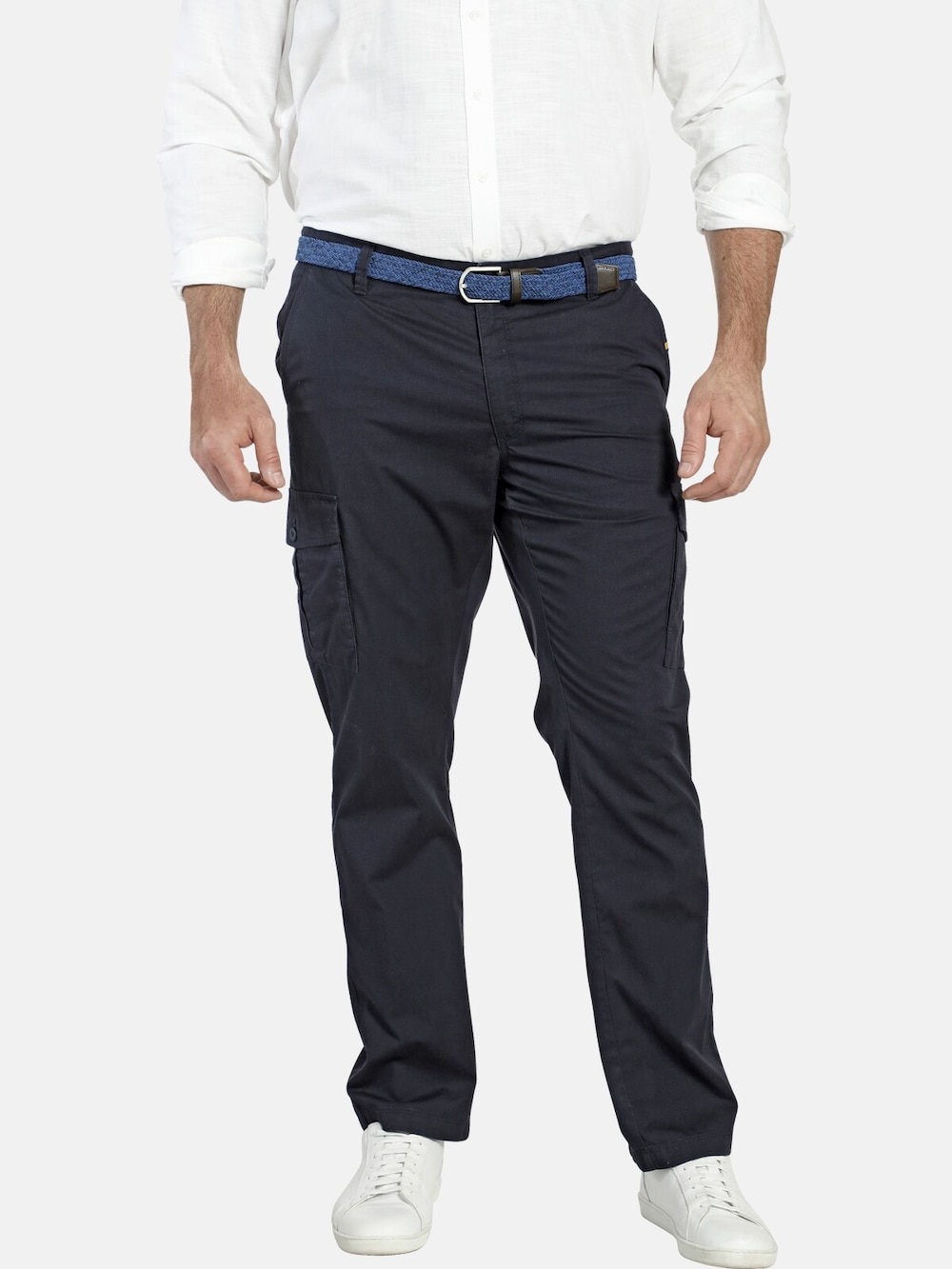 Große Größen Charles Colby Cargohose BARON KNOX, Herren, grau, Größe: 68, Baumwolle, Happy Size Men Große Größen Charles Colby Cargohose BARON KNOX, Herren, grau, Größe: 68, Baumwolle, Happy Size Men von Charles Colby