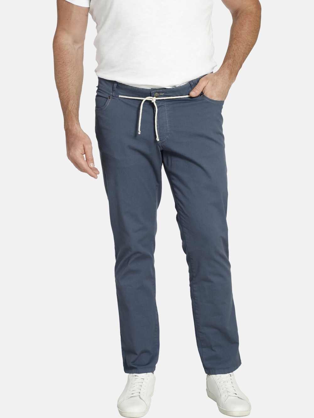 Große Größen Charles Colby Tiefbundhose BARON SIMSON, Herren, blau, Größe: 35, Baumwolle, Happy Size Men Große Größen Charles Colby Tiefbundhose BARON SIMSON, Herren, blau, Größe: 35, Baumwolle, Happy Size Men von Charles Colby