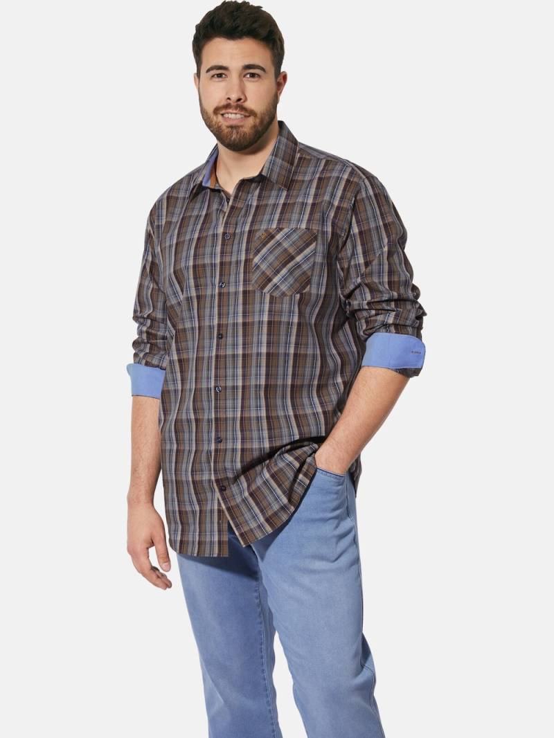 Große Größen Hemd DUKE MALACHAI, Herren, rot, Größe: 6XL, Baumwolle, Happy Size DE Men von Charles Colby