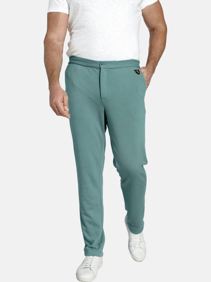 Große Größen Hose BARON BLAINE, Herren, türkis, Größe: 72, Polyester/Baumwolle, Happy Size DE Men von Charles Colby