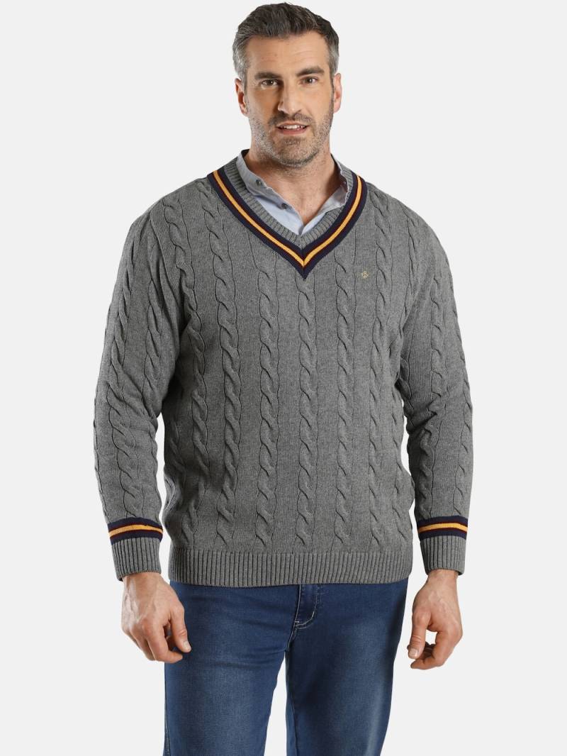 Große Größen Pullover DUKE RONALD, Herren, grau, Größe: 3XL, Baumwolle/Synthetische Fasern, Happy Size DE Men Große Größen Pullover DUKE RONALD, Herren, grau, Größe: 3XL, Baumwolle/Synthetische Fasern, Happy Size DE Men von Charles Colby