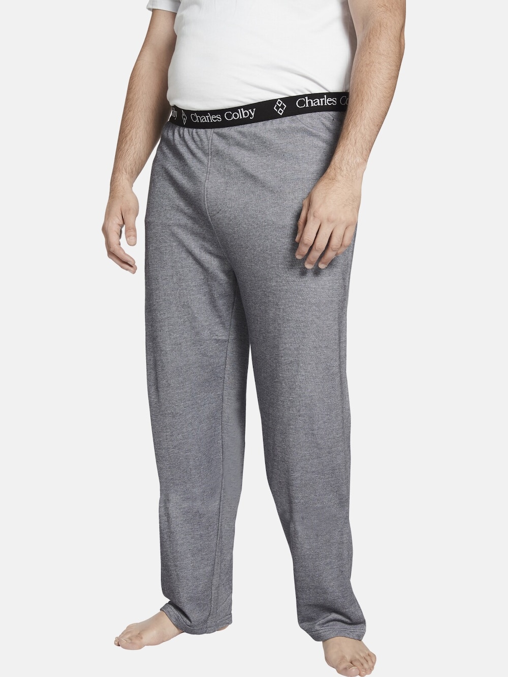 Große Größen Schlafhose LORD THYRONE, Herren, grau, Größe: 7XL, Baumwolle, Happy Size DE Men von Charles Colby