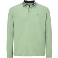Langarm-Poloshirt EARL DAREN hellgrün von Charles Colby