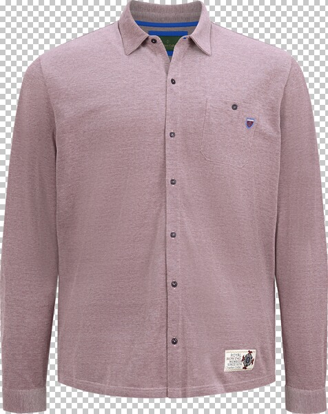 Langarm-Poloshirt EARL ELIOT rot von Charles Colby