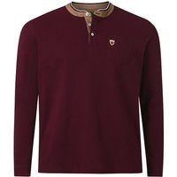 Langarmshirt EARL STUART dunkelrot von Charles Colby