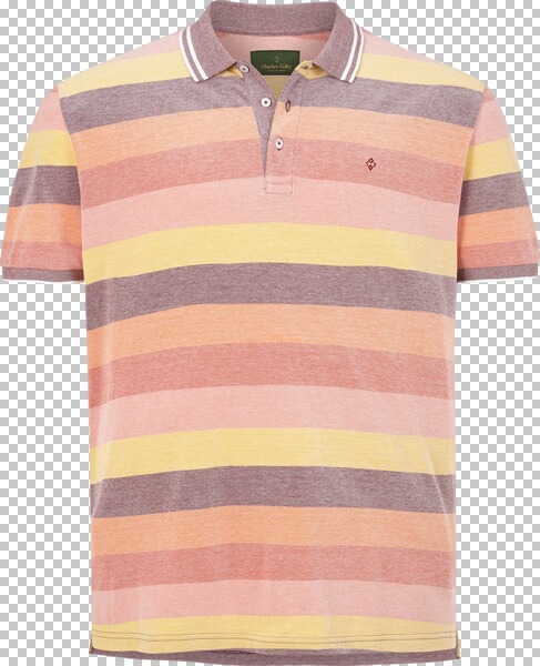 Poloshirt EARL EAMON Charles Colby orange von Charles Colby