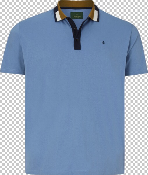 Poloshirt EARL FAOLAN Charles Colby blau von Charles Colby