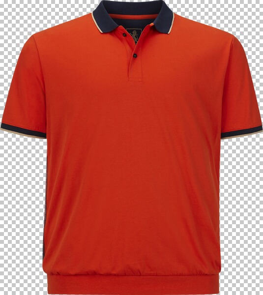 Poloshirt EARL FIDDERS Charles Colby dunkelorange von Charles Colby