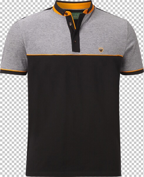 Poloshirt EARL FISBY Charles Colby schwarz von Charles Colby