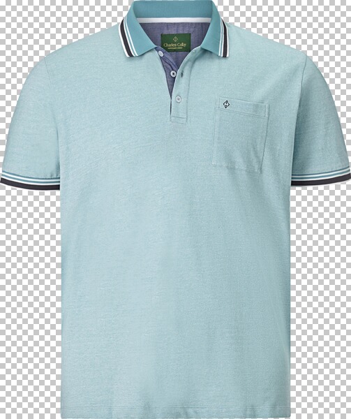 Poloshirt EARL LANDON Charles Colby türkis von Charles Colby