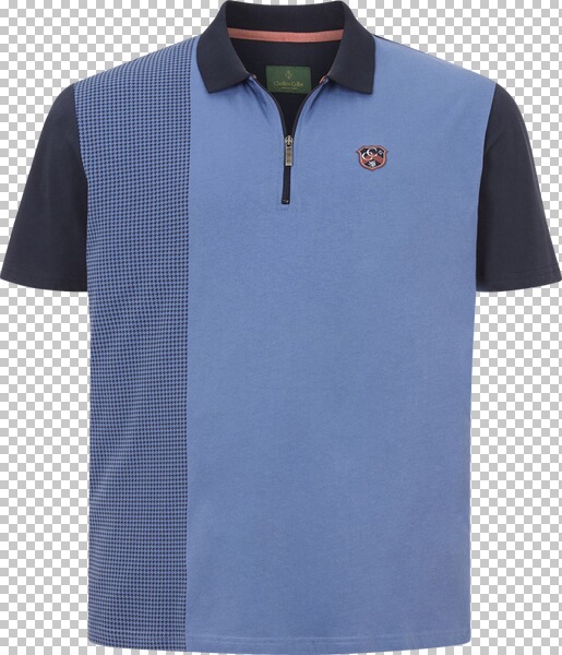 Poloshirt EARL PADDY Charles Colby blau von Charles Colby