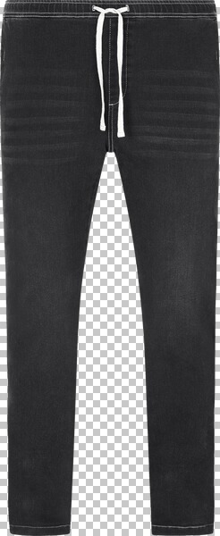 Schlupfjeans BARON TECEL schwarz von Charles Colby