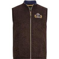 Steppweste DUKE LEEVI braun von Charles Colby