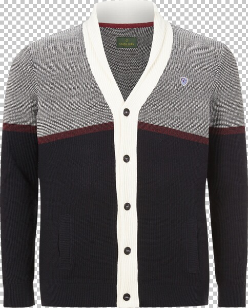 Strickjacke DUKE FAYN dunkelblau von Charles Colby