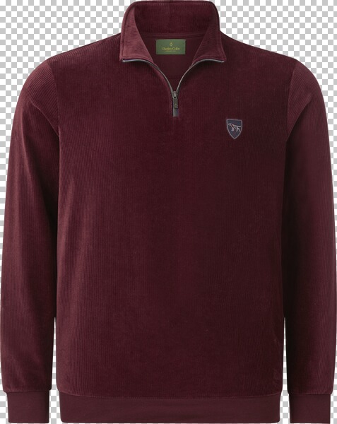 Sweatshirt EARL GILLBIG dunkelrot von Charles Colby