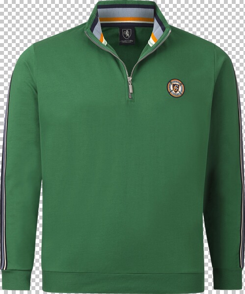 Sweatshirt EARL TIARNAN dunkelgrün von Charles Colby