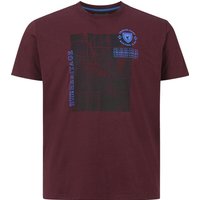 T-Shirt EARL ALBAN dunkelrot von Charles Colby