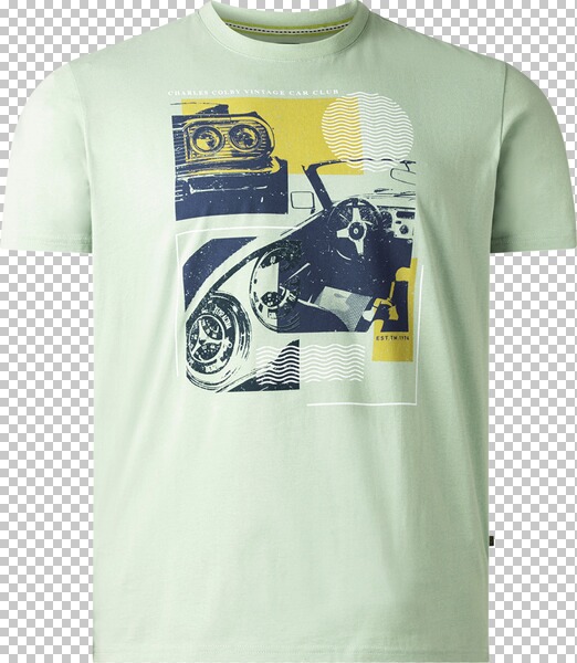 T-Shirt EARL BENJAMIN Charles Colby mint T-Shirt EARL BENJAMIN Charles Colby mint von Charles Colby