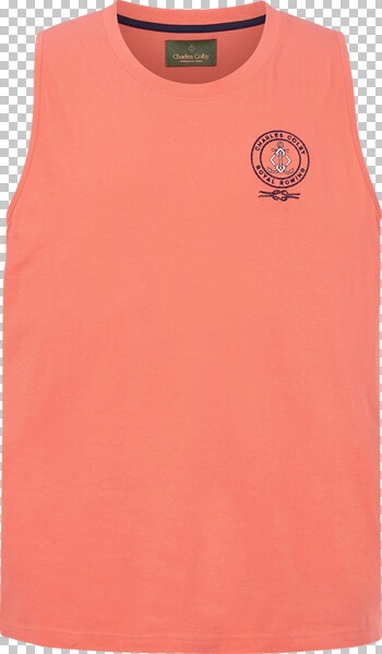 Tanktop EARL FIACHRA Charles Colby orange von Charles Colby