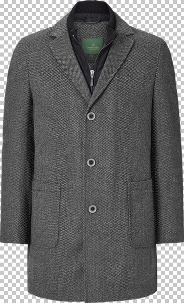 Mantel EARL VAUGHAN grau von Charles Colby