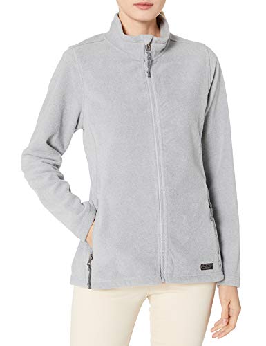 Charles River Apparel Damen Boundary Fleecejacke, Hellgrau (Light Grey Heather), Medium von Charles River Apparel