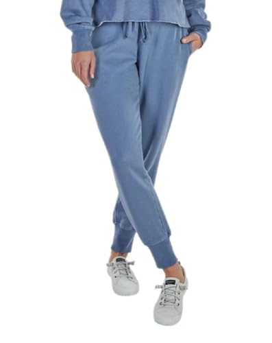 Charles River Apparel Damen Clifton Jogginghose im Used-Look Sweatpants, Verwaschenes Blau, Large von Charles River Apparel