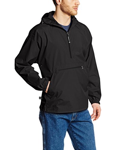 Charles River Apparel Damen Pack Pullover Windjacke, Schwarz, L EU von Charles River Apparel