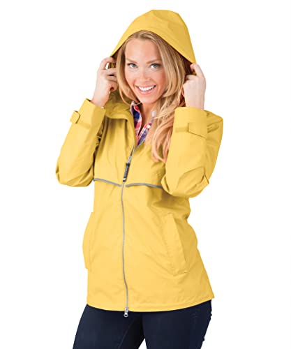 Charles River Apparel Damen Regenjacke, Buttercup Reflective, XS EU von Charles River Apparel