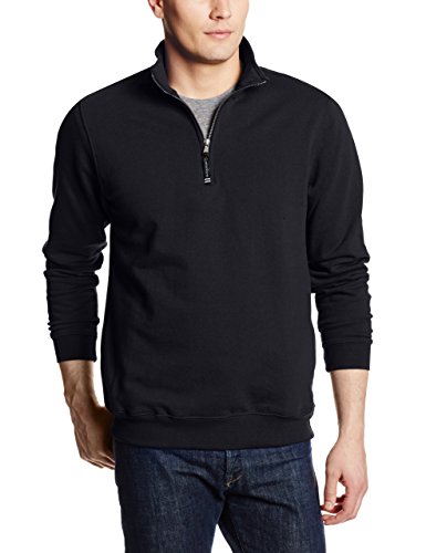 Charles River Apparel Herren Crosswind Quarter Zip Sweatshirt (Regular & Big-Große Größen), Navy, X-Large von Charles River Apparel