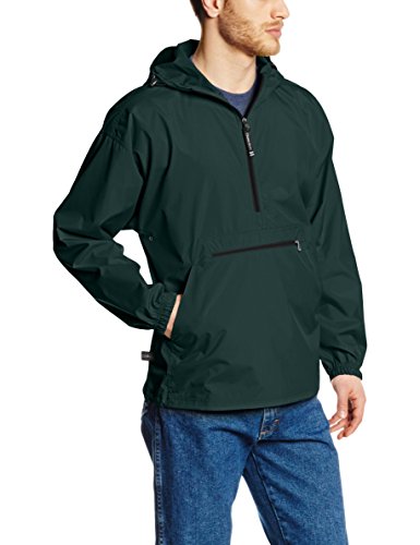 Charles River Apparel Unisex-Erwachsene Pack-N-Go Wind & Water-Resistant Pullover (Reg/EXT Sizes) Regenjacke, Wald, 4X-Groß von Charles River Apparel