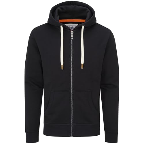 Charles Wilson Original-Kapuzenpullover mit Reißverschluss (XX-Large, Black (0819)) von Charles Wilson