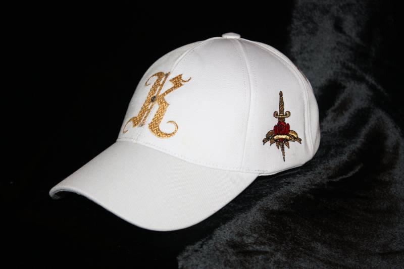 Monogrammiert Hut Von Charles King Paris Herren Baseball Cap Golf, Tennis Und Glam Rock Urban Wear von CharlesKingParis