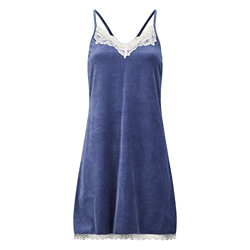 Charlie Choe Ladies Pajamas Schlafanzüge, Blue, S von Charlie Choe