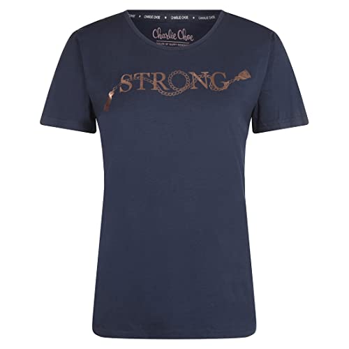 Charlie Choe Women's Women ss T-Shirt, Indigo, M von Charlie Choe