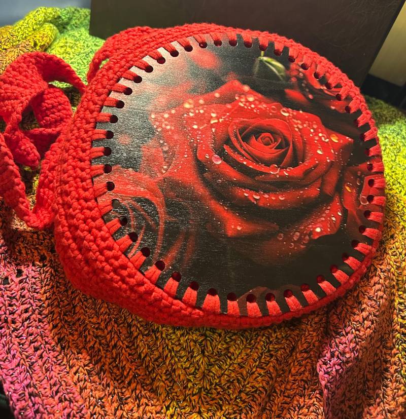 Tasche Rosen Mit Verstellmöglichkeit Tasche Rosen Mit Verstellmöglichkeit von CharliesKreativLaden
