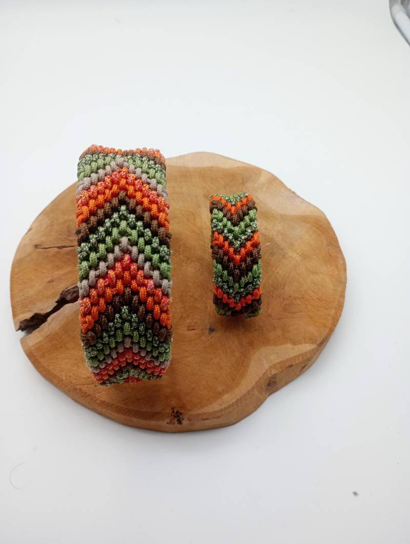 Wunscharmbänder "Macramee" | Passend Zum Halsbandleinenset Eures Hundes/Partnerlook Wunscharmbänder "Macramee" | Passend Zum Halsbandleinenset Eures Hundes/Partnerlook von CharlilyHandmade
