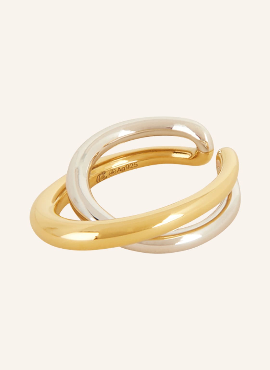 Charlotte Chesnais Ring Bague Initial gold von Charlotte CHESNAIS