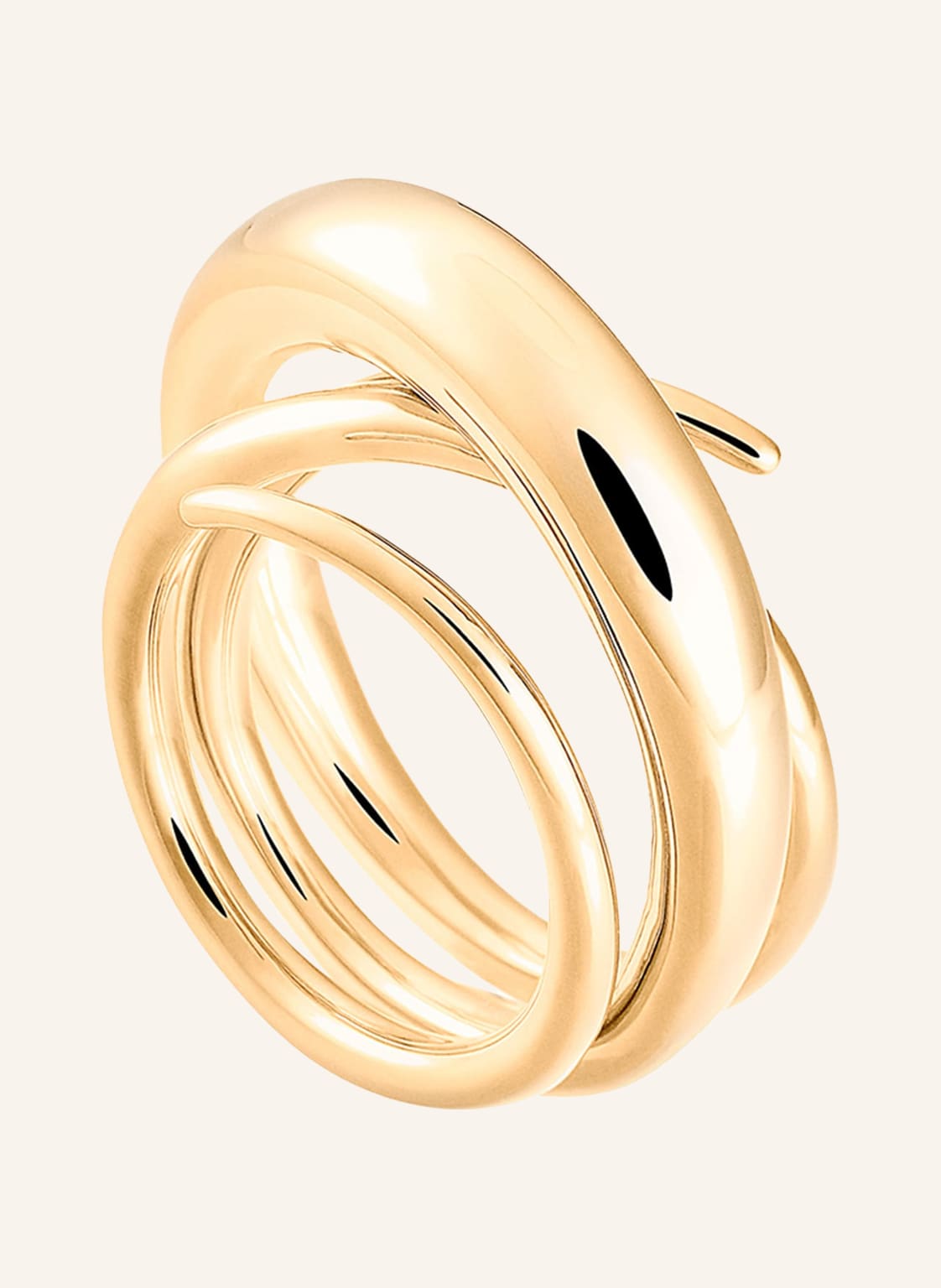 Charlotte Chesnais Ring Hurly Burly gold von Charlotte CHESNAIS