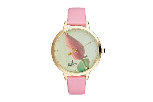 Charlotte Raffaelli Unisex Analog Quarz Uhr mit Edelstahl Armband CRF005 von Charlotte Raffaelli