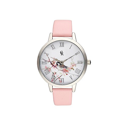 Charlotte Raffaelli Unisex Analog Quarz Uhr mit Leder Armband CRA001 von Charlotte Raffaelli