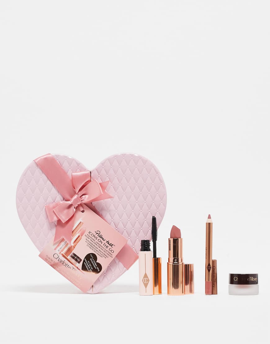 Charlotte Tilbury - „Pillow Talk Icons On The Go"-Set - 36% Ersparnis-Bunt von Charlotte Tilbury