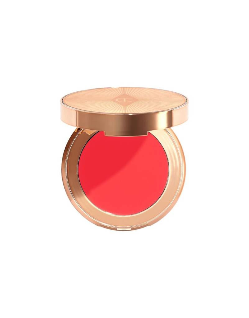 Charlotte Tilbury - Beautiful Skin Island Glow Lip & Cheek - Lippenfarbe/Rouge - Sun Blushed Glow-Rosa von Charlotte Tilbury