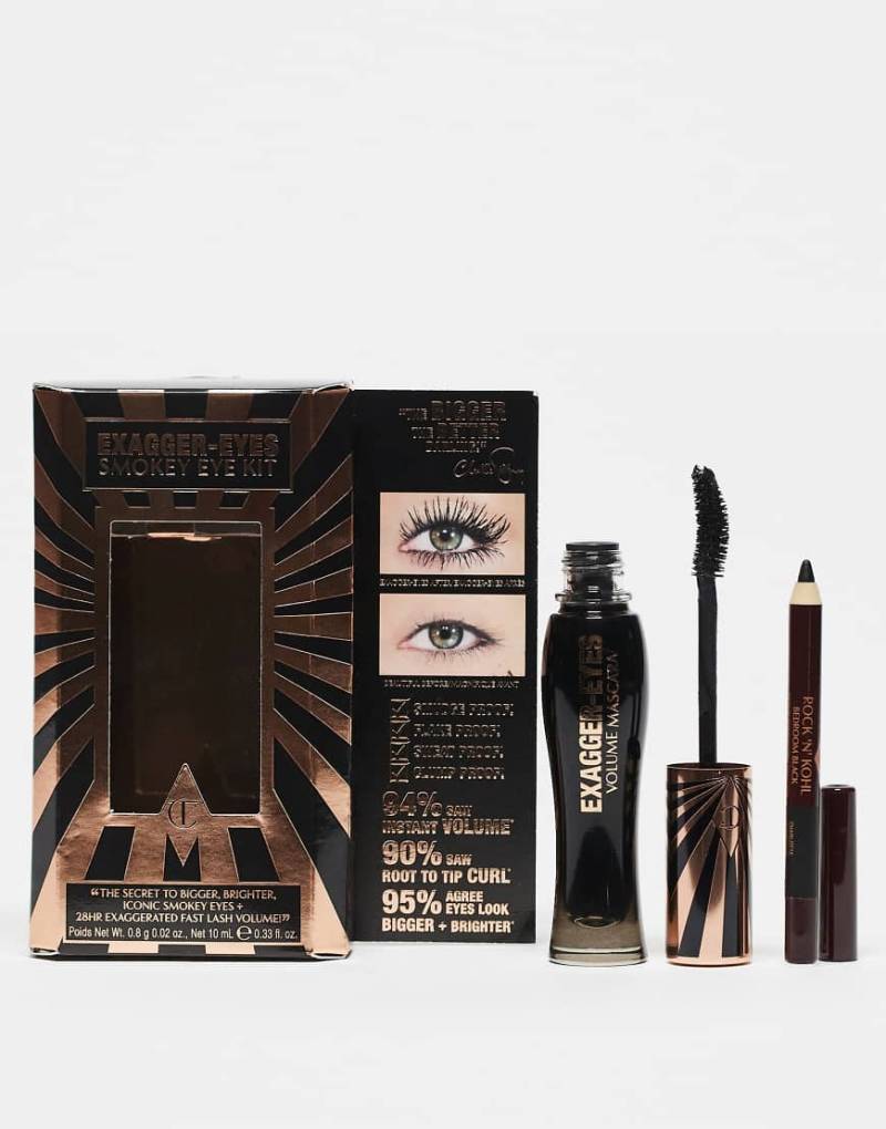 Charlotte Tilbury - Exagger-eyes - Make-up-Set für Smokey Eyes, 39 % Ersparnis-Schwarz von Charlotte Tilbury