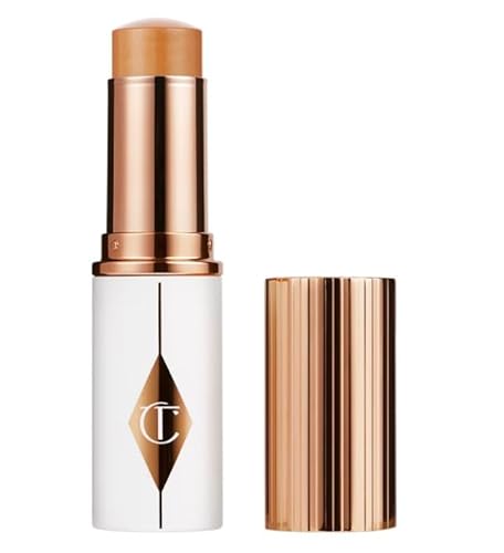 Charlotte Tilbury ORIGINAL Unreal Skin Sheer Glow Tint Feuchtigkeitsspendende Foundation Stick | 9 Gramm | by BELLA | (9 TAN) von Charlotte Tilbury