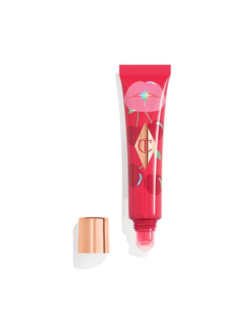 Charlotte Tilbury - Unreal Lips Healthy Glow Nectar - Lippenöl, Juicylicious Cherry Glaze-Rot von Charlotte Tilbury