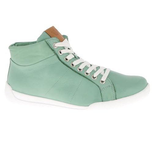 Charlotte of Sweden Damen Schnürer Sneaker, Peppermint/Brandy, 40 EU von Charlotte of Sweden