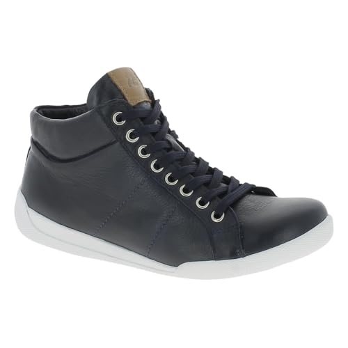 Charlotte of Sweden Damen Schnürer Sneaker, d.blau/Brandy, 37 EU von Charlotte of Sweden