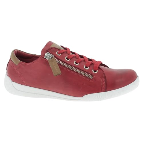 Charlotte of Sweden Damen Sneaker, Chili/Brandy, 40 EU von Charlotte of Sweden