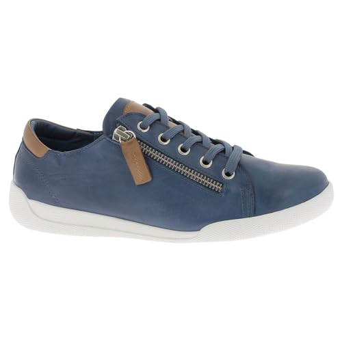 Charlotte of Sweden Damen Sneaker, Jeans/Brandy, 42 EU von Charlotte of Sweden